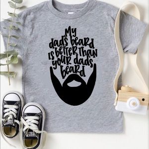 My dad’s beard - infant, toddler shirt